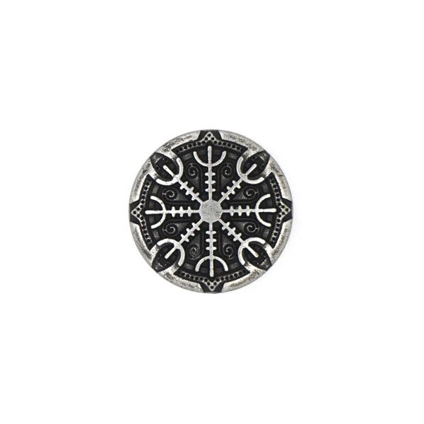 HASBC.Antique Nickle.01.jpg Helm of Awe Screw Back Concho Image